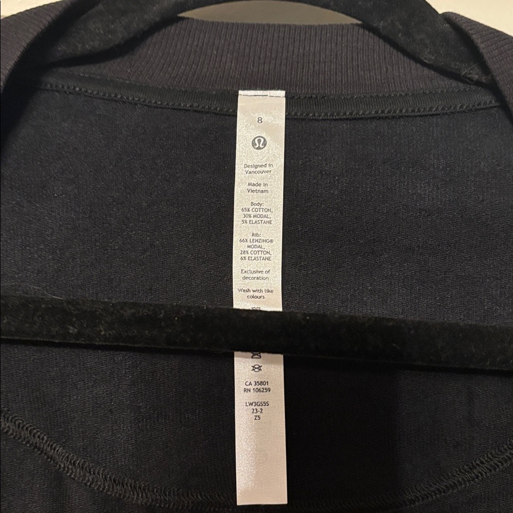 BNWT Lululemon French Terry Long-Sleeve Shrug - Picture 4 of 9